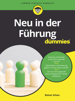 cover image of Neu in der Führung für Dummies